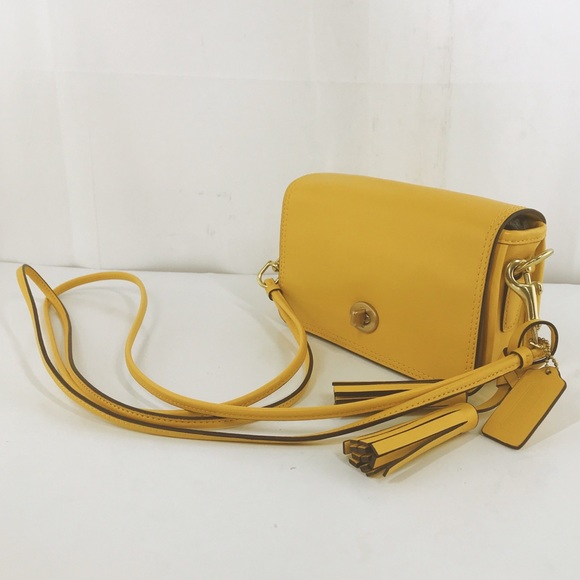 Coach Archival Tassel Penny Flap Convertible Bag - Picture 5 of 14